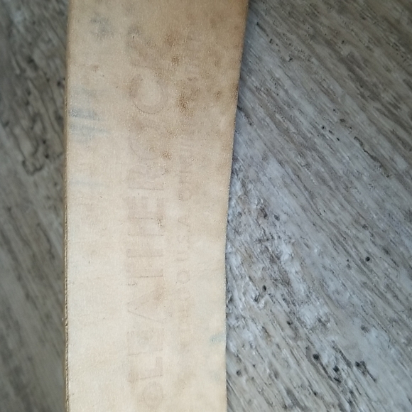 Leatherock Crystal Embellished Leather Belt Sz S32 - Picture 6 of 7